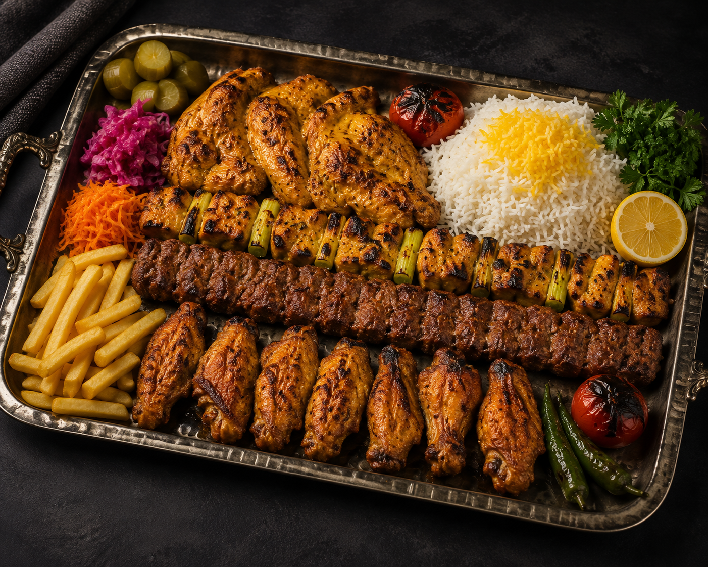 سینی درباری گیلان شاه