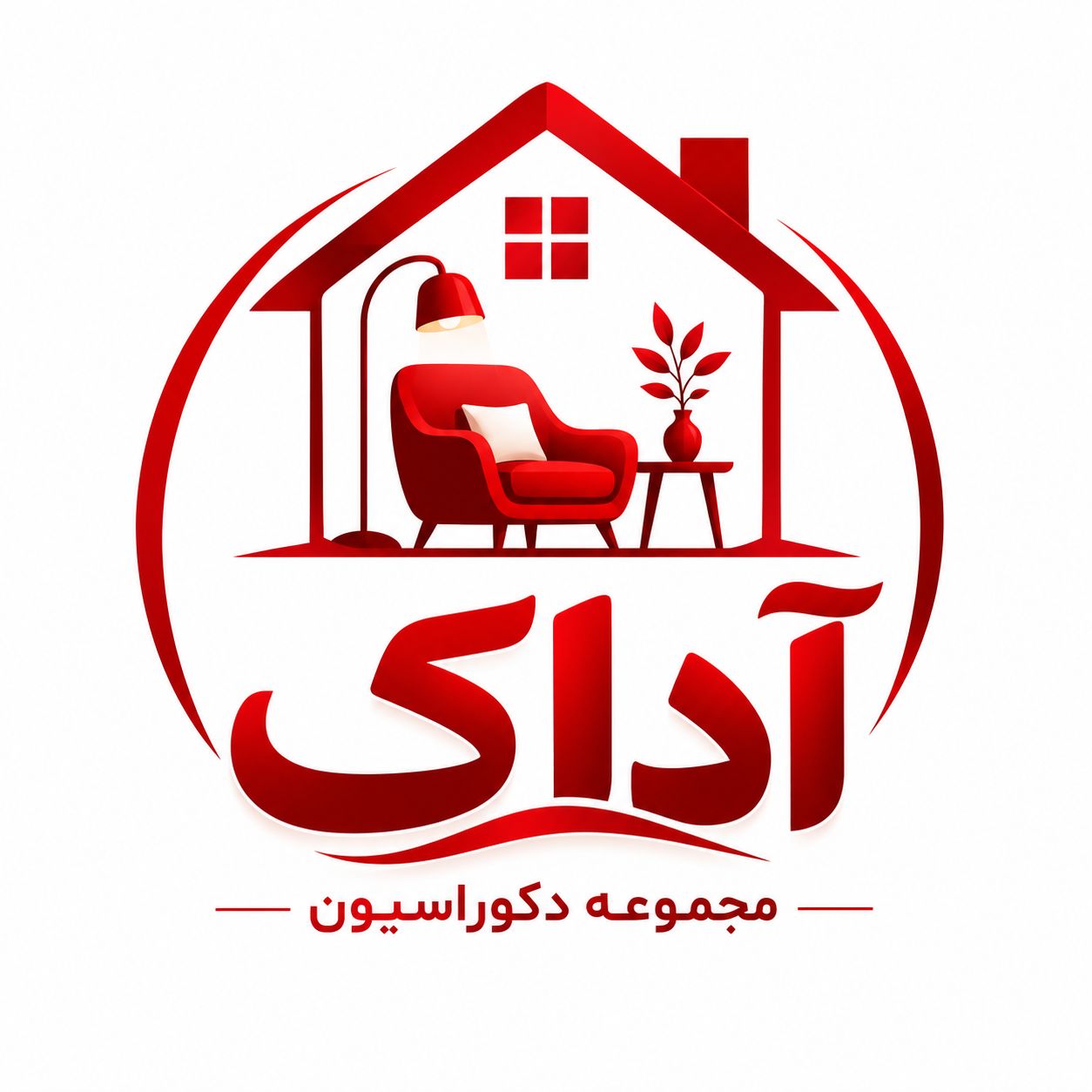 لوگوی فروشگاه پرده آداک